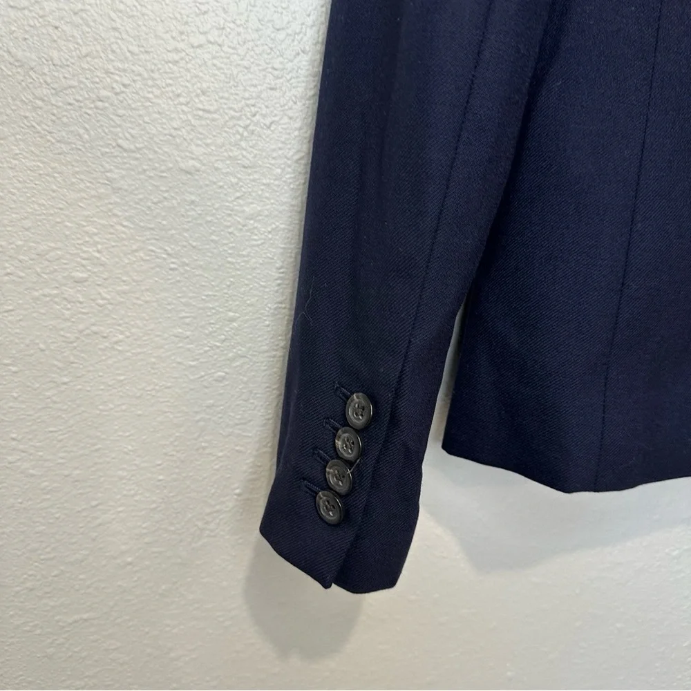 J. Crew Regent Wool Navy Blazer